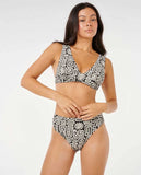 Rip Curl Sunset Jacquard Deep V Bikini Top