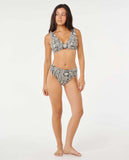 Rip Curl Sunset Jacquard Deep V Bikini Top