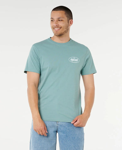 Rip Curl Everyday Tee Blue Lagoon