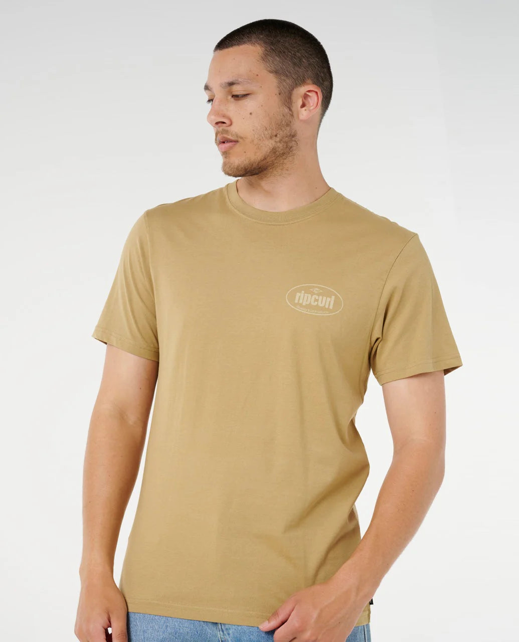 Rip Curl Everyday Tee Dark Khaki