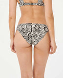 Rip Curl Sunset Jacquard Full Coverage Bikini bottom