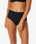 Rip Curl Premium Surf High Waist Good Coverage Bikini Bottoms