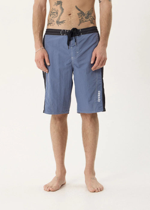 Afends Forum Recycled Surf Related V2 Boardshort 22 Inch - Slate Blue