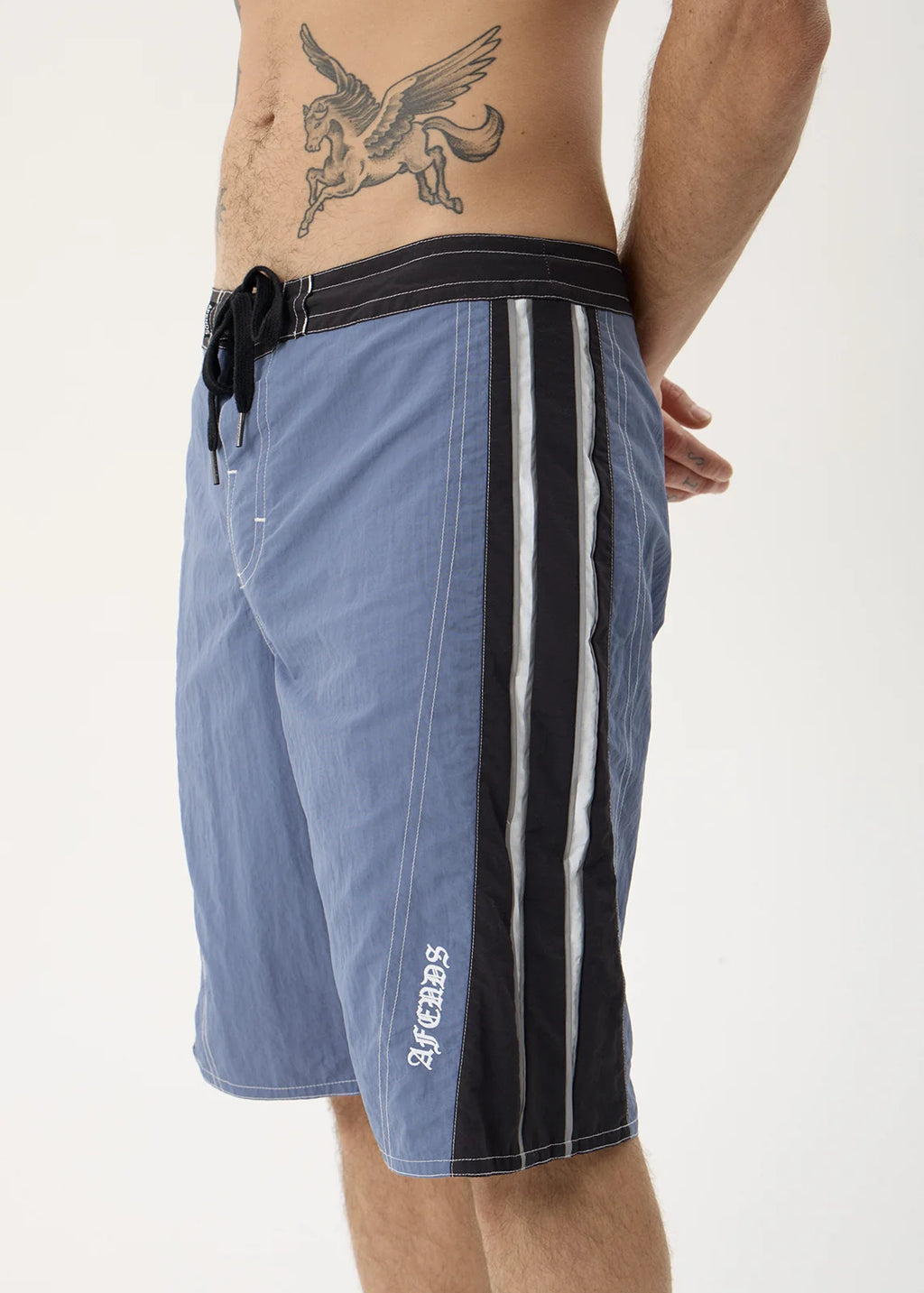 Afends Forum Recycled Surf Related V2 Boardshort 22 Inch - Slate Blue