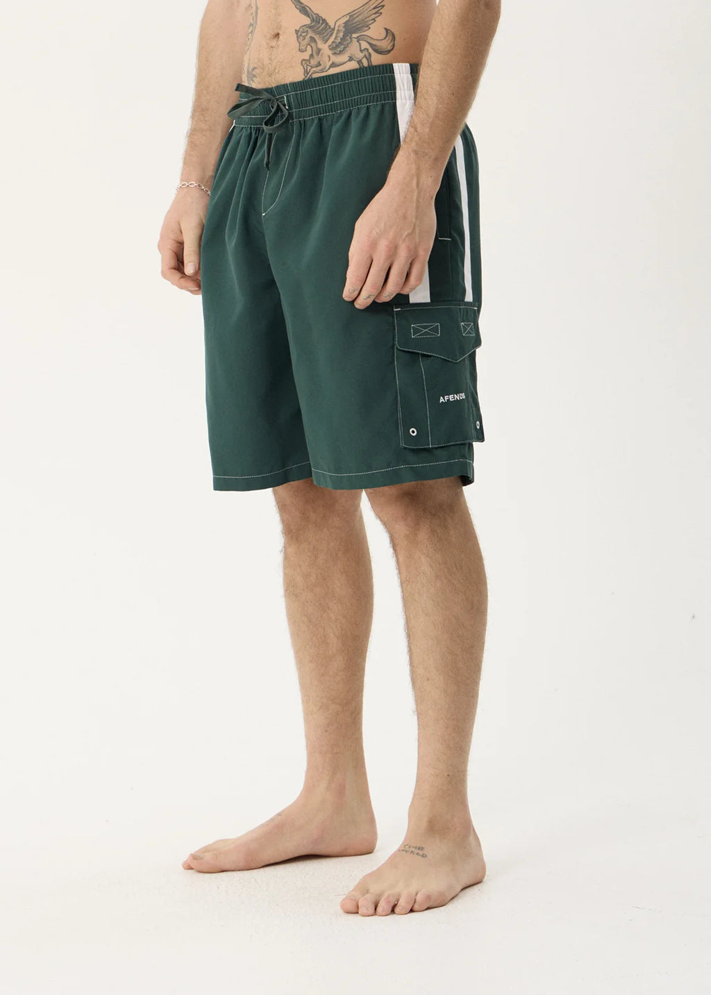 Afends House Related Recycled Cargo Short 21" - Pine
