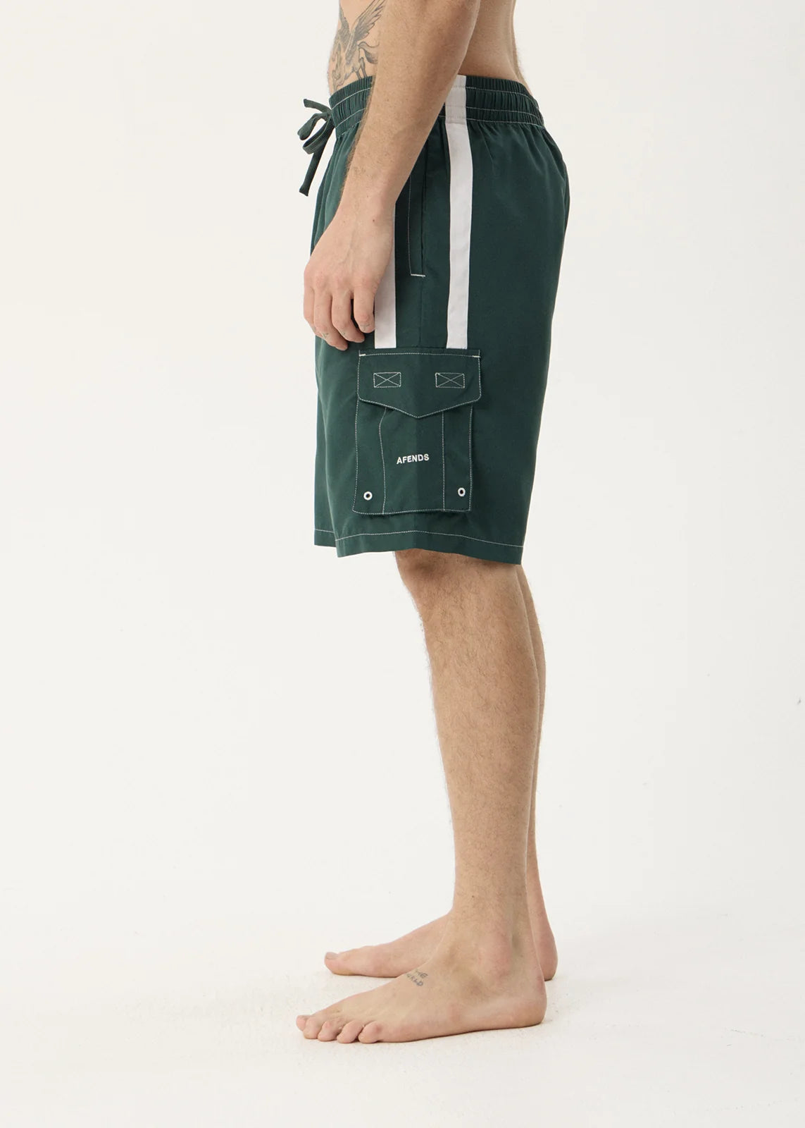 Afends House Related Recycled Cargo Short 21" - Pine