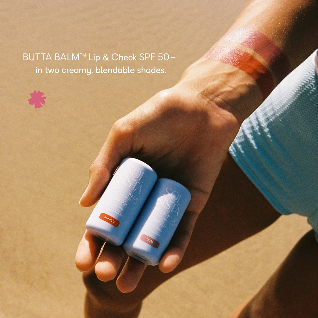 Sol Sista BUTTA BALM™ Mineral Lip & Cheek Balm SPF 50+