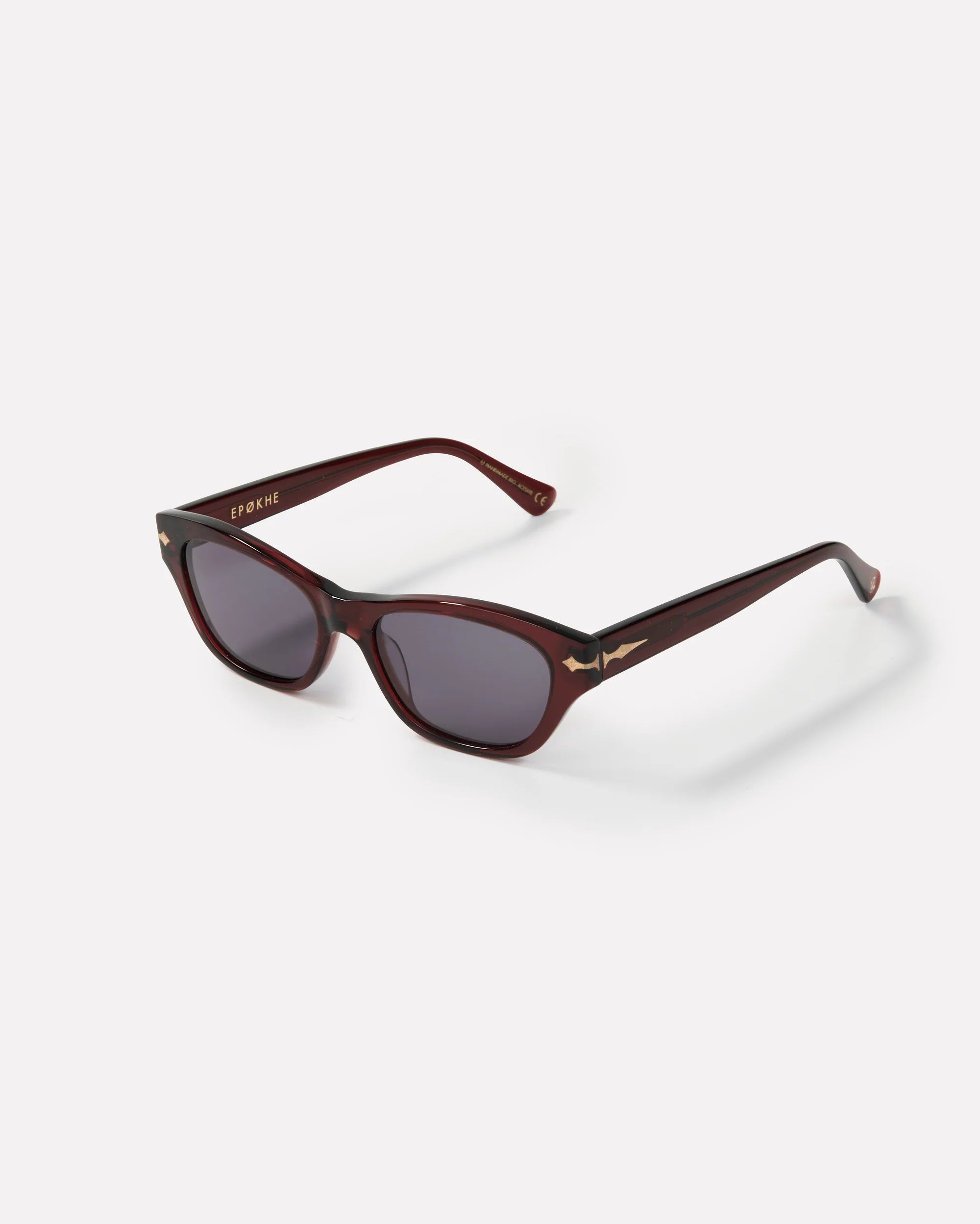 Epokhe Eyewear Frequency - Cola Polished / Black