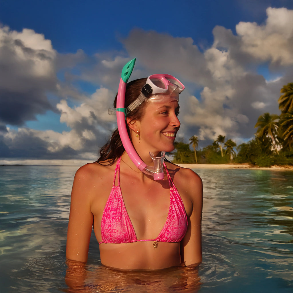 Mirage Dolphin Silitex MSF Set Junior Pink