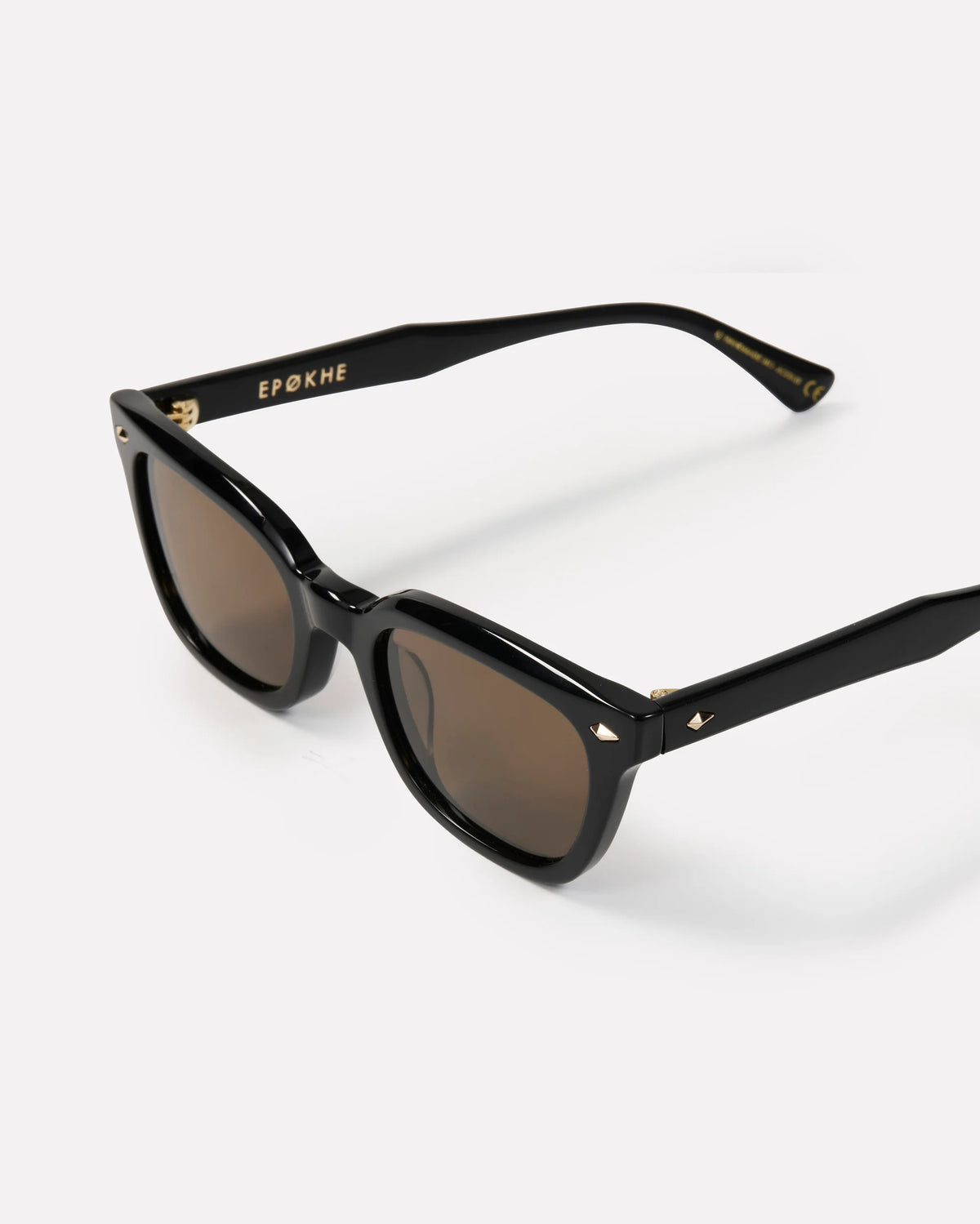 Epokhe Eyewear Ceremony Black Polished / Bronze Polarized