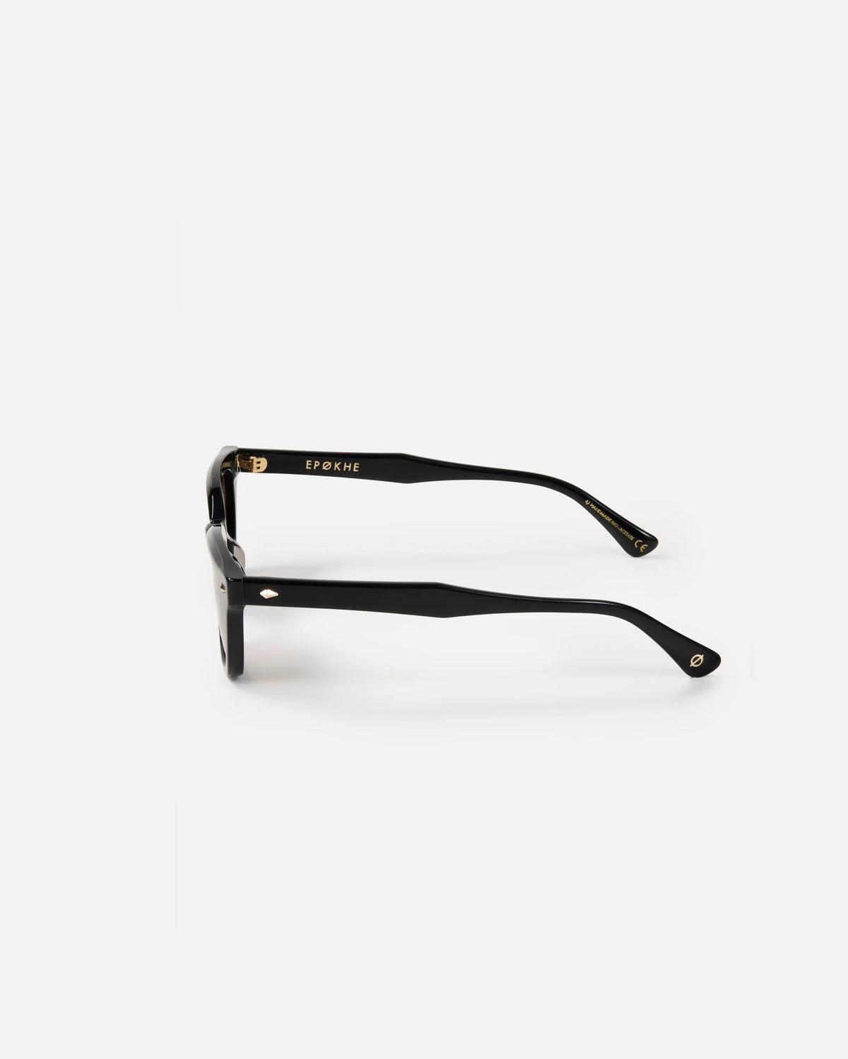 Epokhe Eyewear Ceremony Black Polished / Bronze Polarized