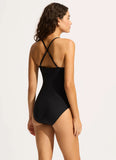 Seafolly Twist Halter One Piece