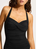 Seafolly Twist Halter One Piece