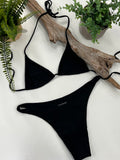 Tsunami Swim Alora Tri Top Black