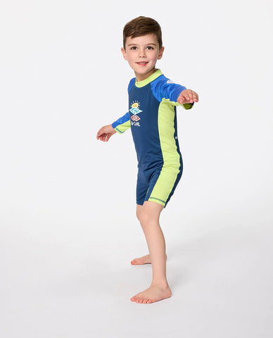 Rip Curl Cosmic UPF Long Sleeve Springsuit Wetsuit Boys 1-8