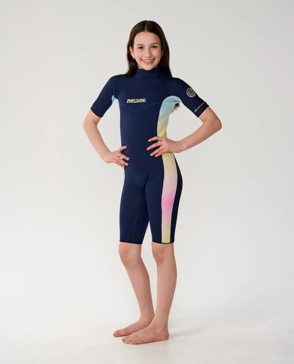 Rip Curl Dawn Patrol Short Sleeve 2mm Back Zip Spring Suit Wetsuit