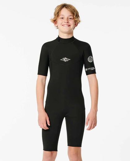 Dawn Patrol Short Sleeve 2mm Back Zip Springsuit