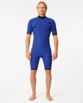 E-Bomb 2mm Zip Free Short Sleeve Springsuit