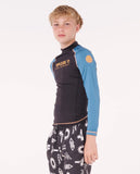 Rip Curl Shock UPF Long Sleeve Rash Vest Boys