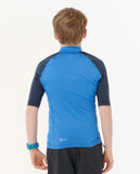 Rip Curl Shock UPF Short Sleeve Rash Vest Boys