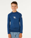 Rip Curl Waves UPF Long Sleeve Rash Vest Boys