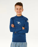 Rip Curl Waves UPF Long Sleeve Rash Vest Boys