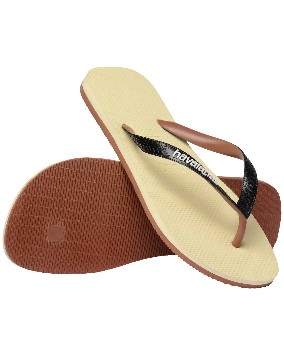 Havaianas Top Tred Rubber Mix Beige/Brown /Black
