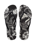 Havainas Slim B & W Native Black/White