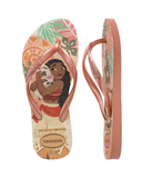 Havaianas Kids Slim Princess Moana Pink Clay