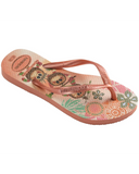 Havaianas Kids Slim Princess Moana Pink Clay