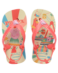 Havaianas Baby Peppa Pig Circus Buttercream/Coral