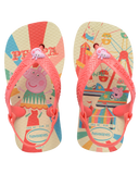 Havaianas Baby Peppa Pig Circus Buttercream/Coral