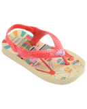 Havaianas Baby Peppa Pig Circus Buttercream/Coral