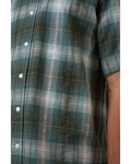 Thrills Cheap Thrills Check Short Sleeve Cropped Shirt - Tarmac