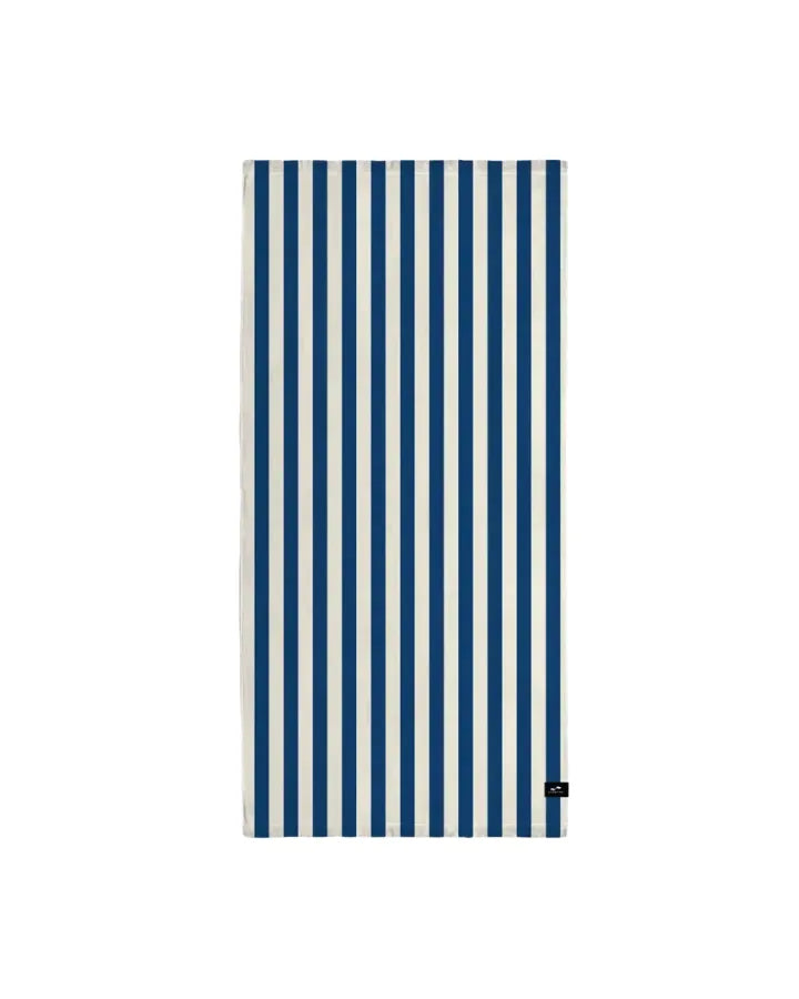 Slowtide Cabana Fringe Premium Woven Towel - Deep Pool