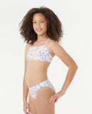 Rip Curl Sunset Skies 3 Piece Swimsuit Set Girls