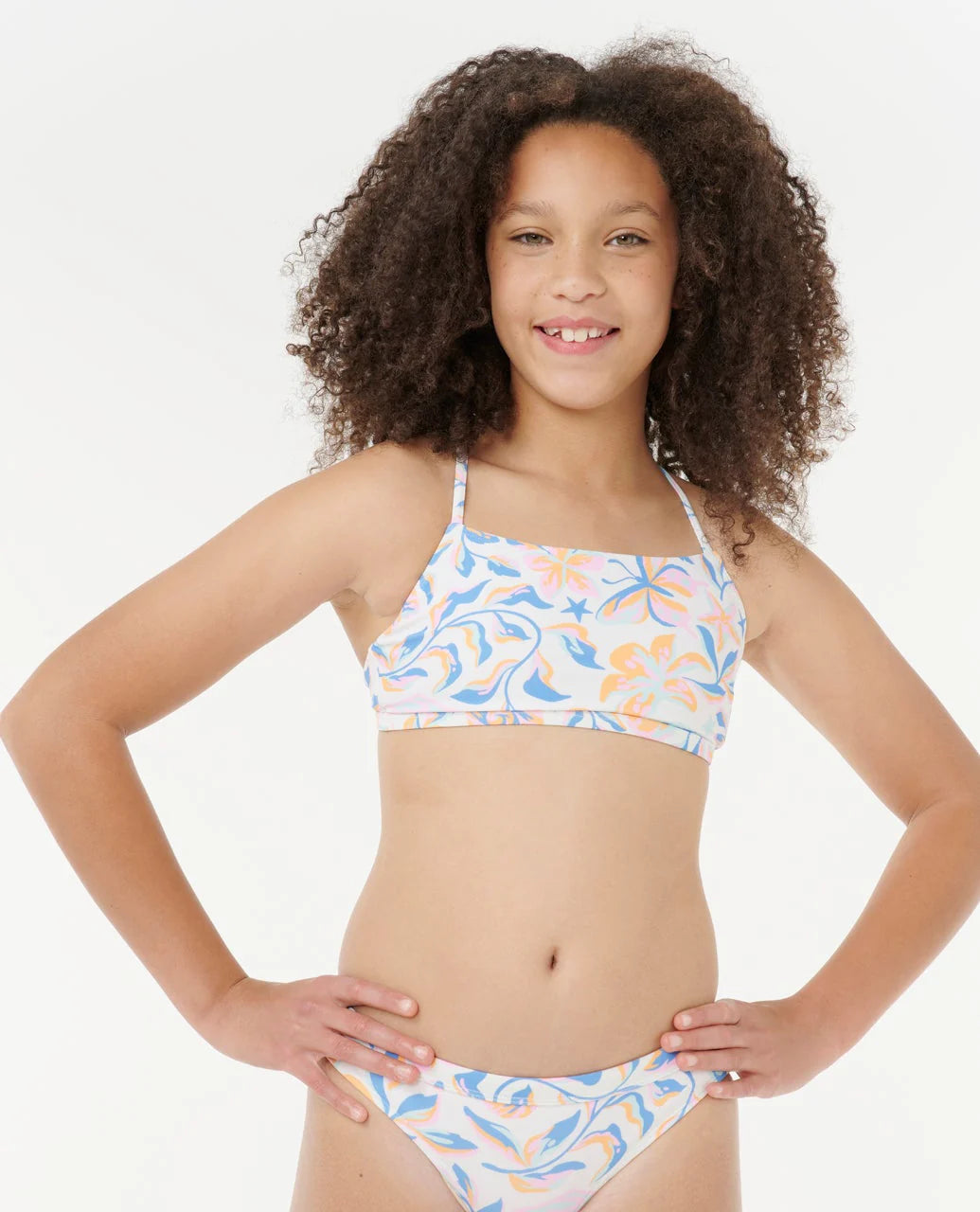 Rip Curl Sunset Skies 3 Piece Swimsuit Set Girls