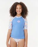 Rip Curl Sunset Skies 3 Piece Swimsuit Set Girls