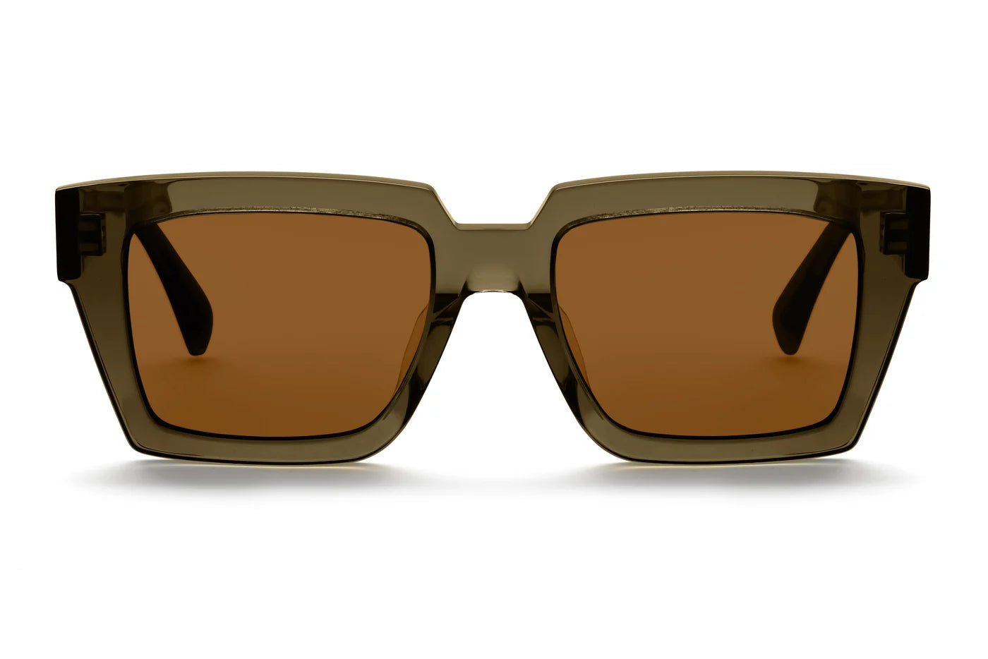 AM Eyewear Lukie Large Polarised Khaki