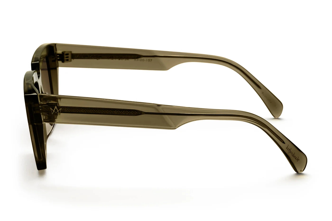 AM Eyewear Lukie Large Polarised Khaki