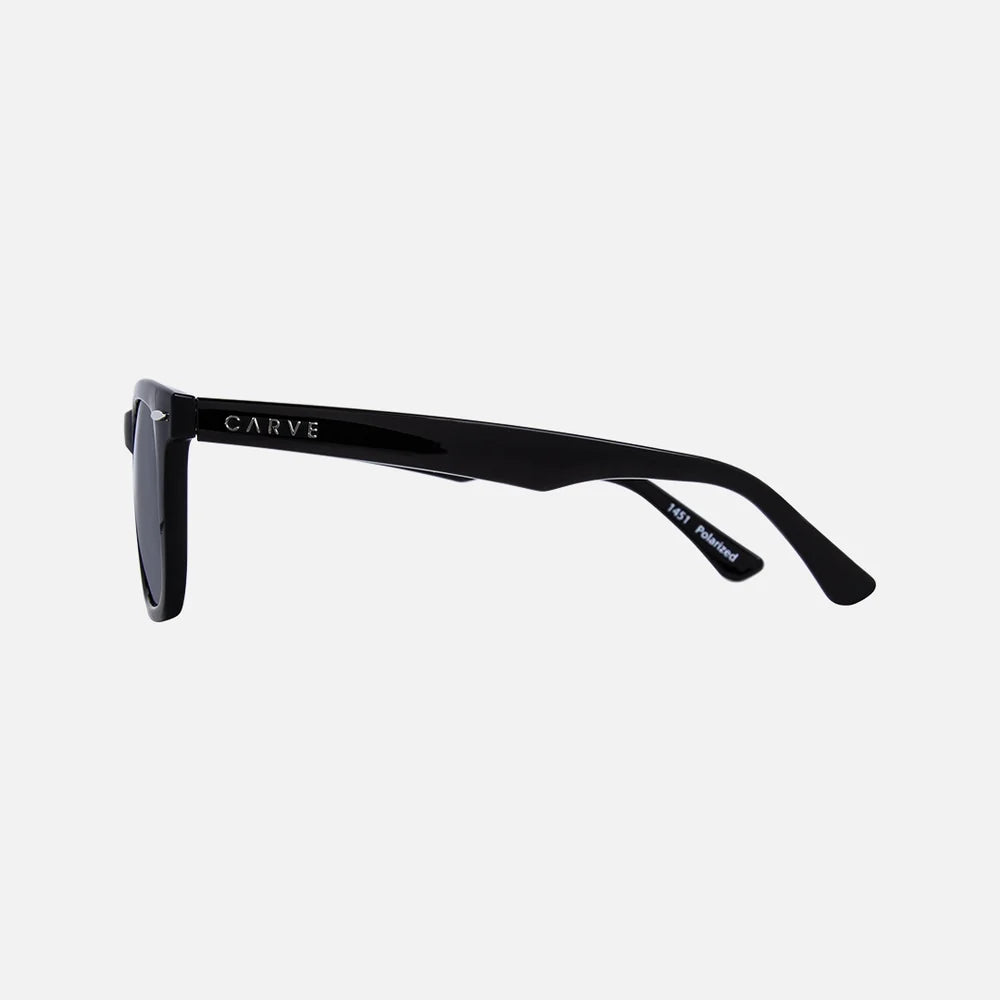 Carve Wow Polarized Gloss Black Frame Sunglasses