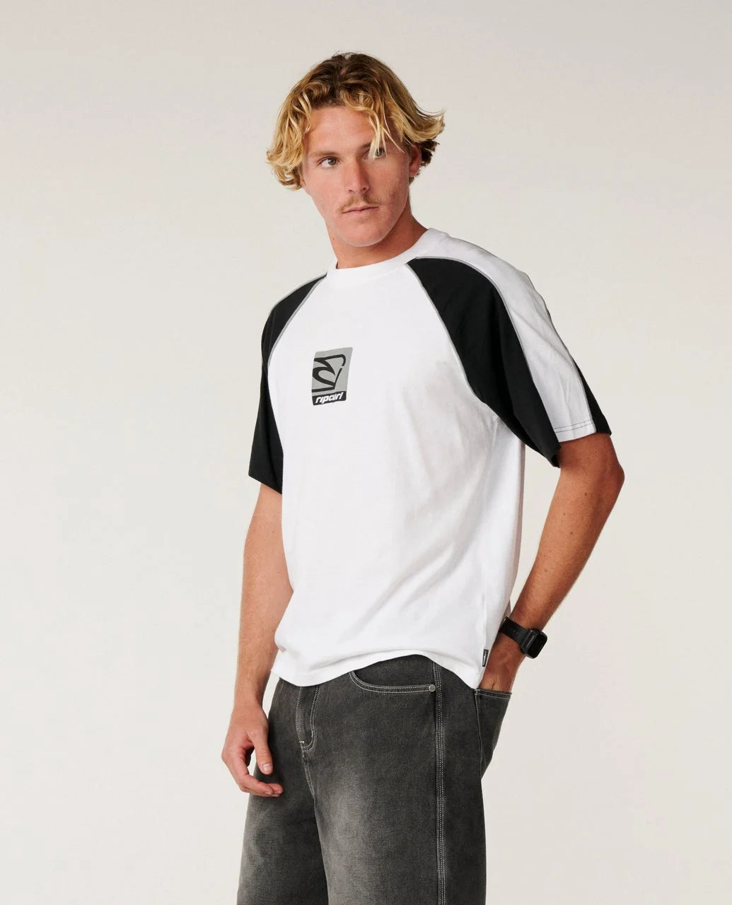 Rip Curl Archive 69 Embroid Boxy Tee