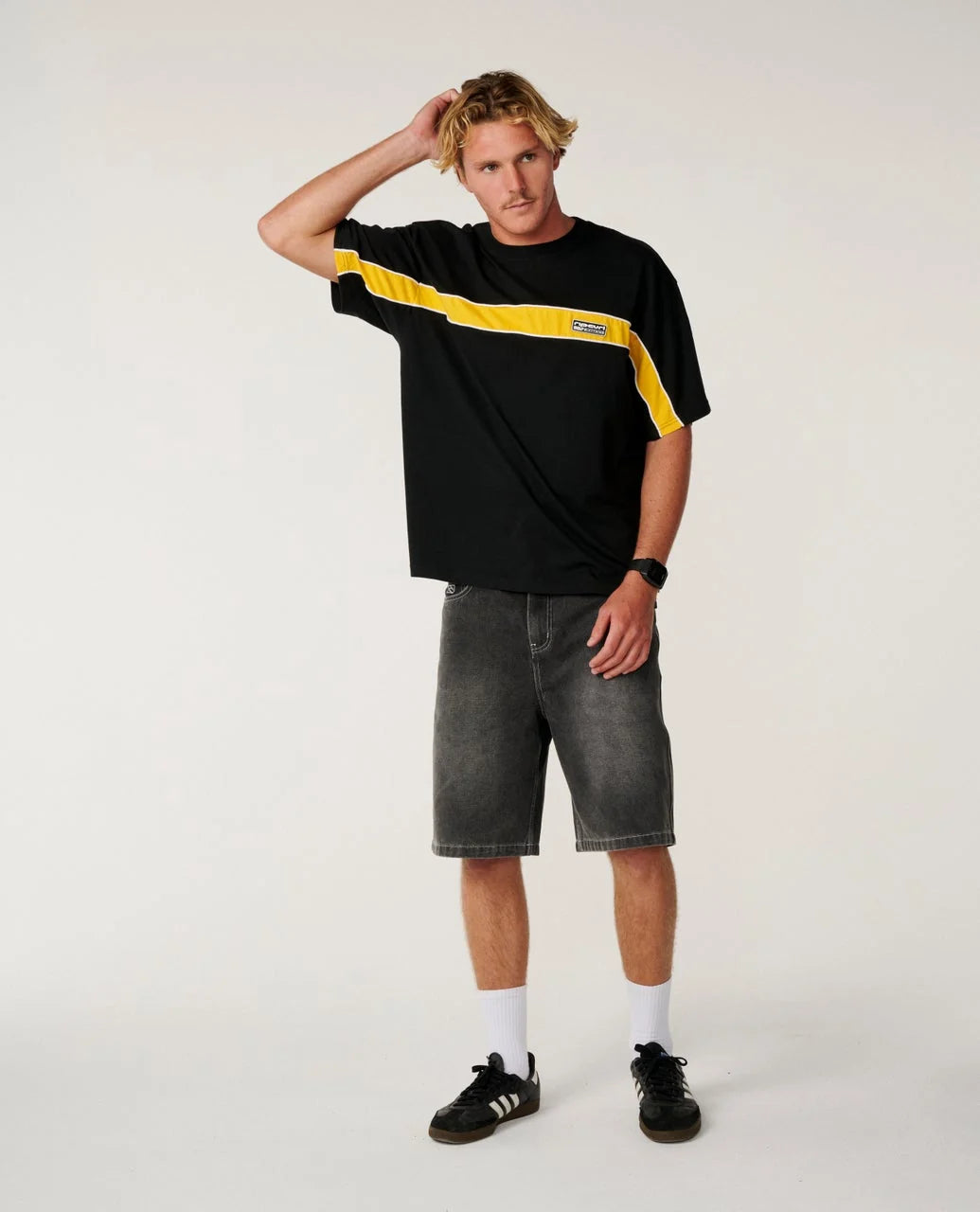 Rip Curl Archive 69 Panel Boxy Tee