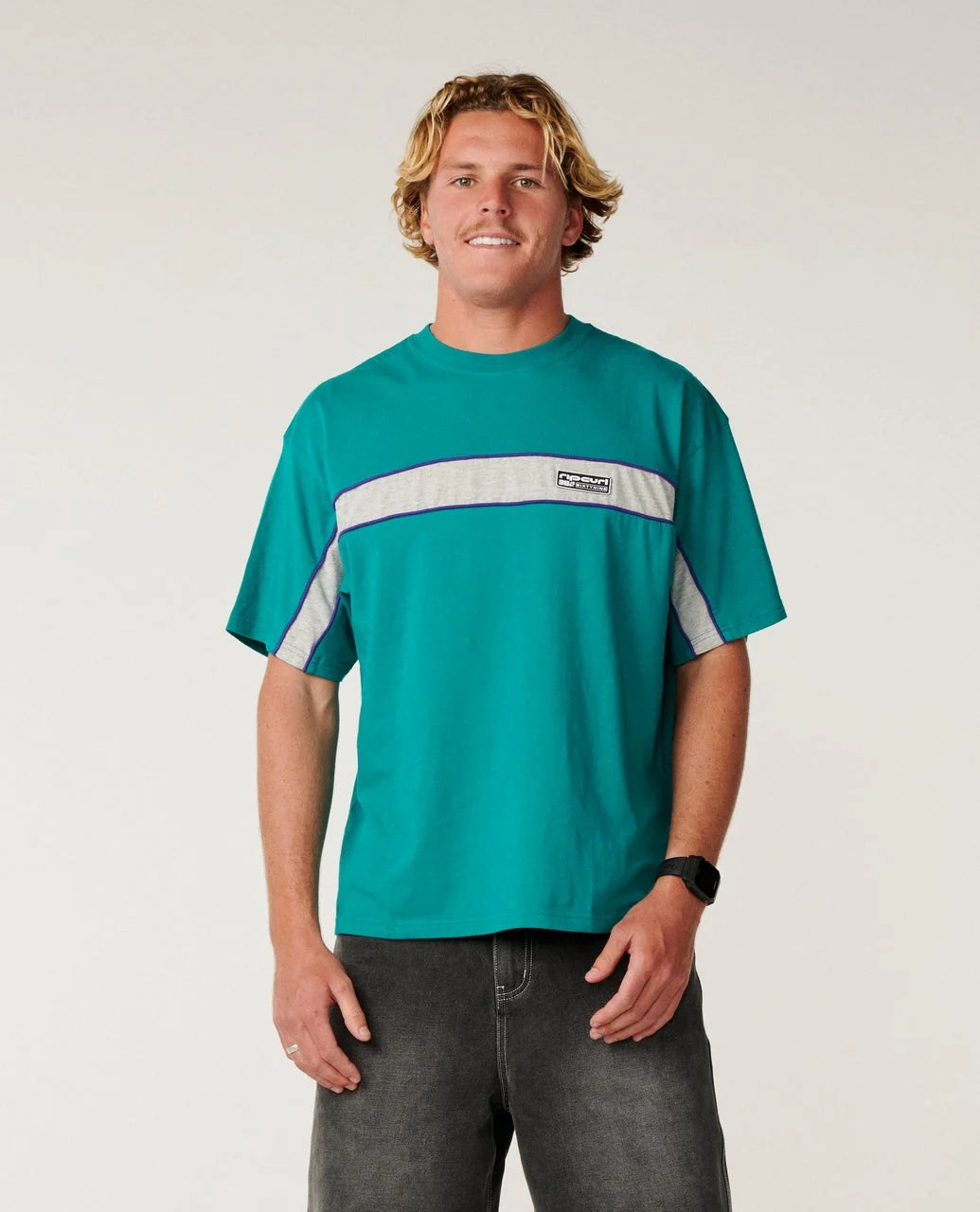 Rip Curl Archive 69 Panel Boxy Tee