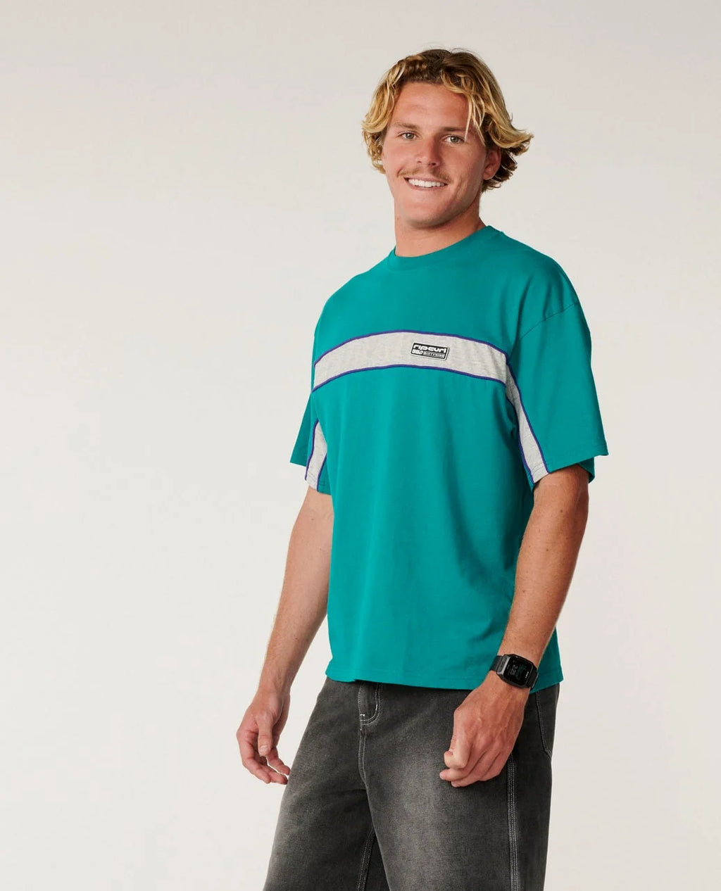 Rip Curl Archive 69 Panel Boxy Tee