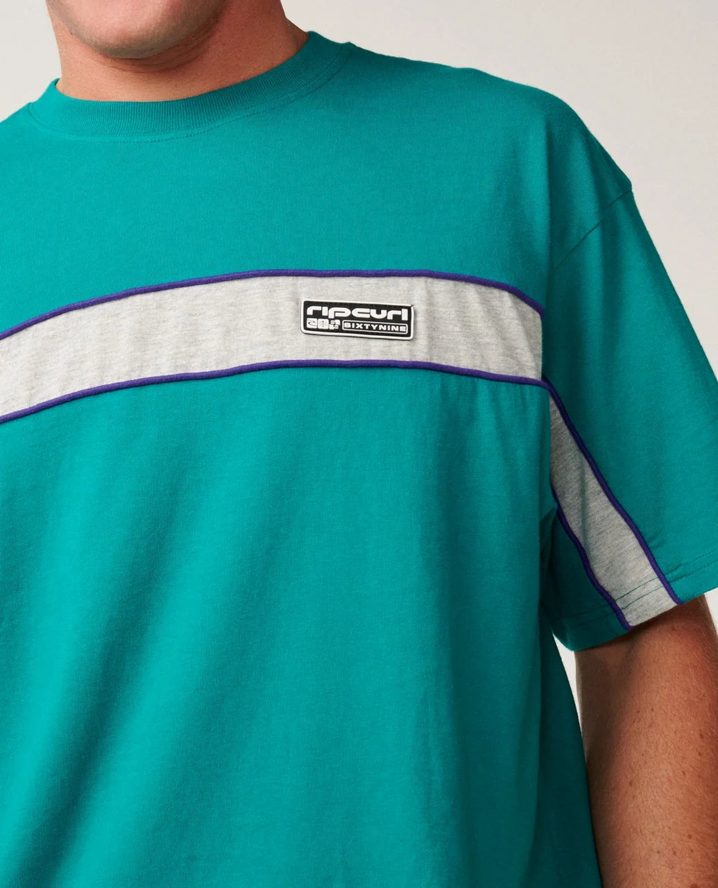 Rip Curl Archive 69 Panel Boxy Tee