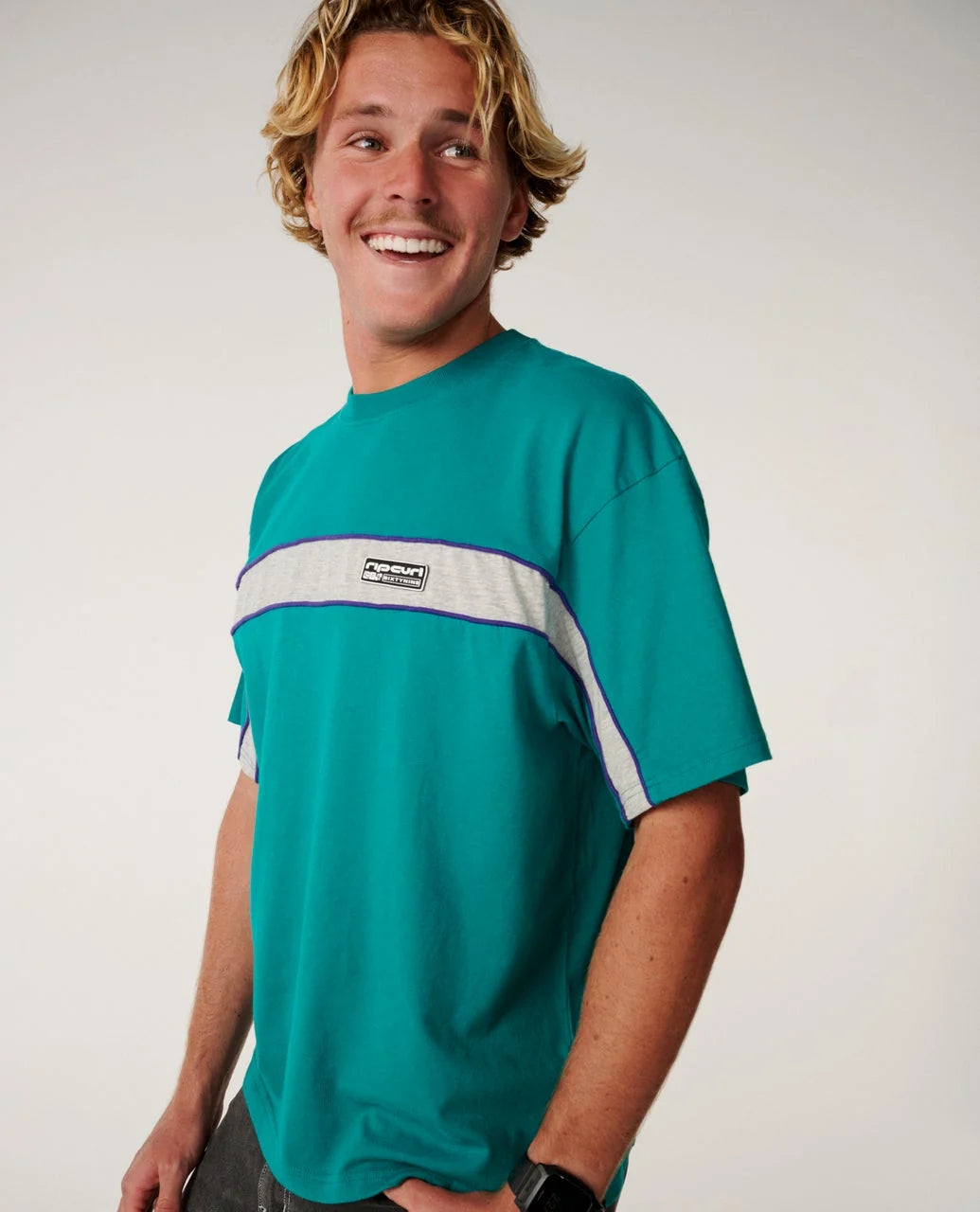 Rip Curl Archive 69 Panel Boxy Tee