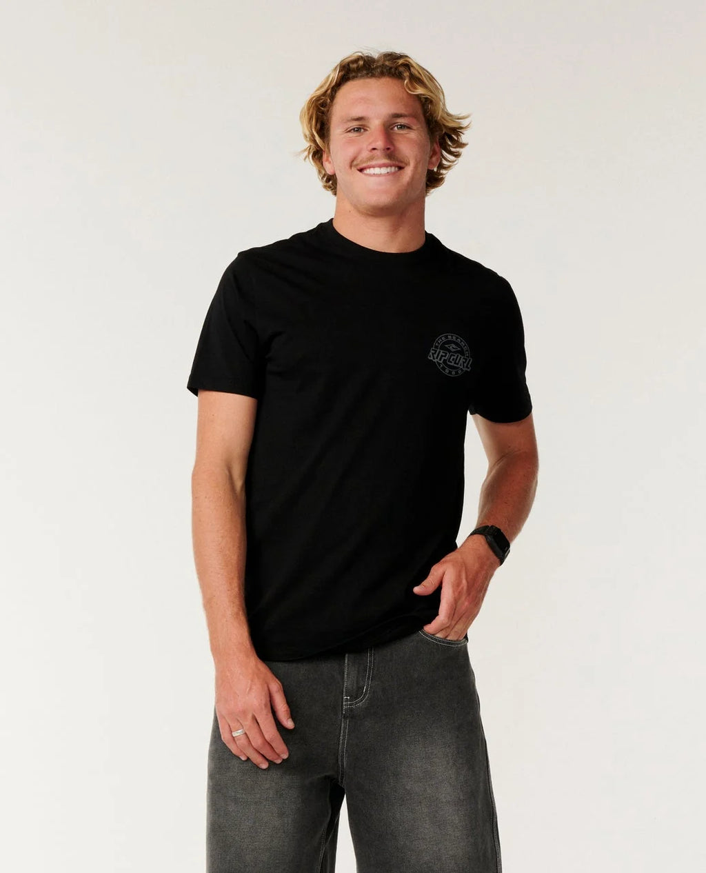 Rip Curl Everyday Standard Tee Black