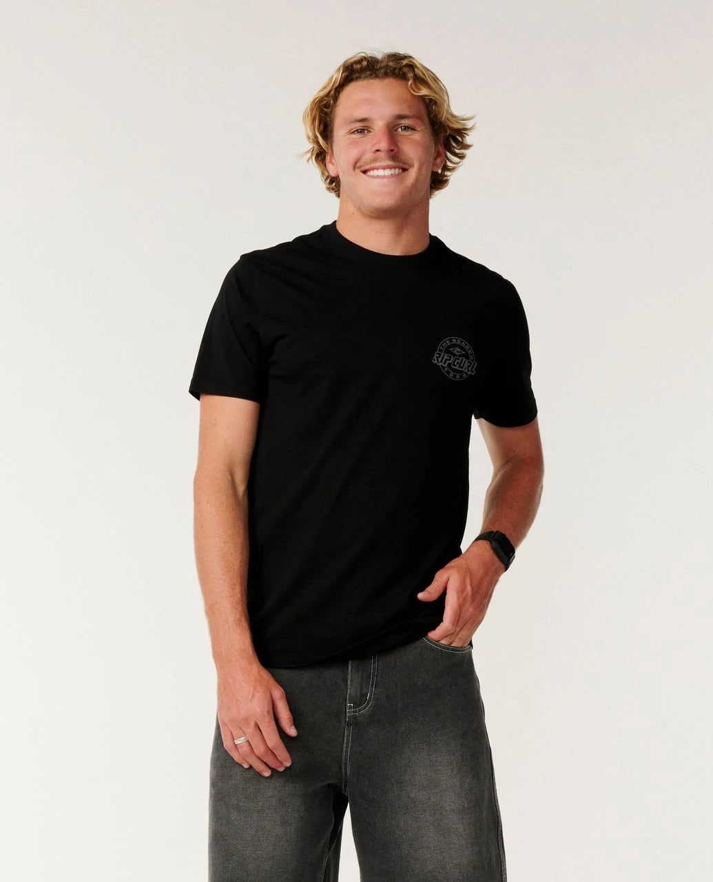 Rip Curl Everyday Standard Tee Black