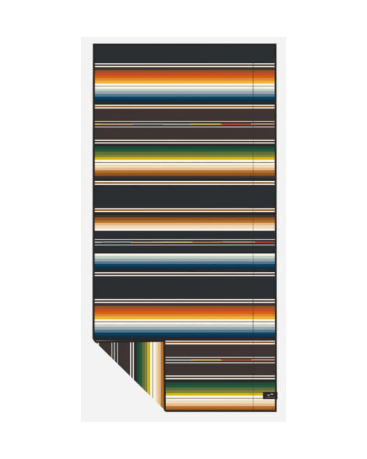 Slowtide Santana Perforance Quick Dry Towel - Black